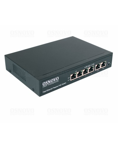 SW-20600/A(80W). Коммутатор Fast Ethernet на 6 портов. OSNOVO в Барнауле
