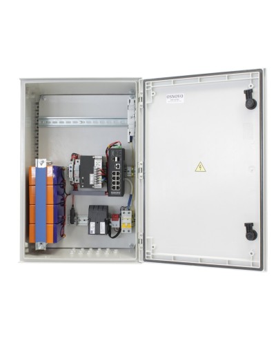 OSP-46TB1(SW-80802/ILS(port 90W)). Уличный коммутатор с PoE. OSNOVO в Барнауле