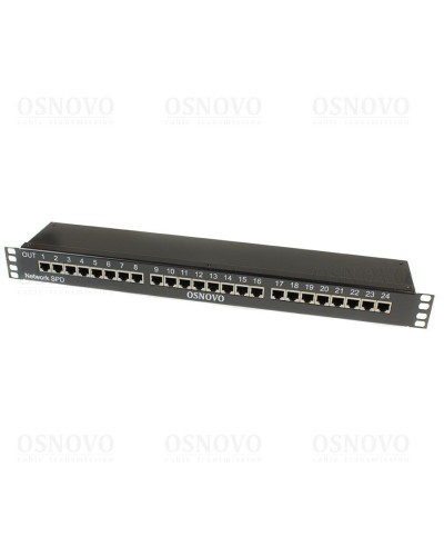 SP-IP24/1000PR. Устройство грозозащиты цепей Ethernet. OSNOVO в Барнауле