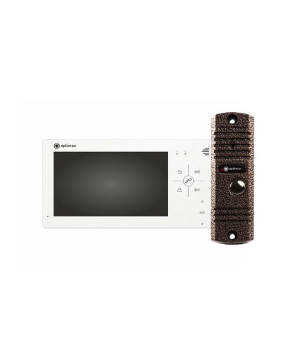VM-7.0 (w)+ DS-700L (медь). Комплект видеодомофона. Optimus в Барнауле