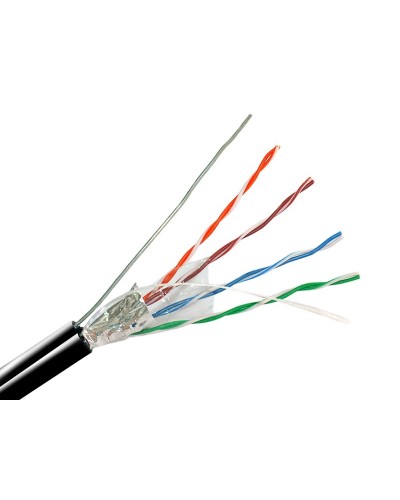 FTP-5e 4х2х0.51 Cu (outdoor) С ТРОСОМ. Кабель «витая пара» (LAN) для структурированных систем связи. Optimus в Барнауле