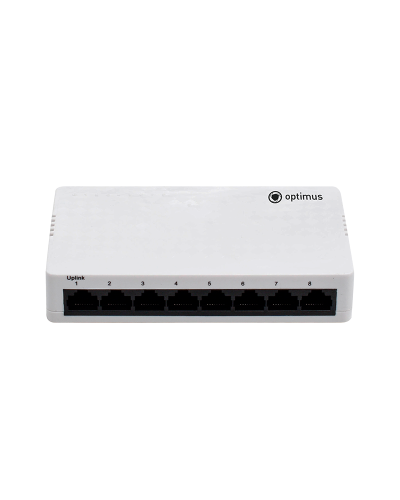 U1EN-7G/1G. Коммутатор 7-портовый. Optimus в Барнауле