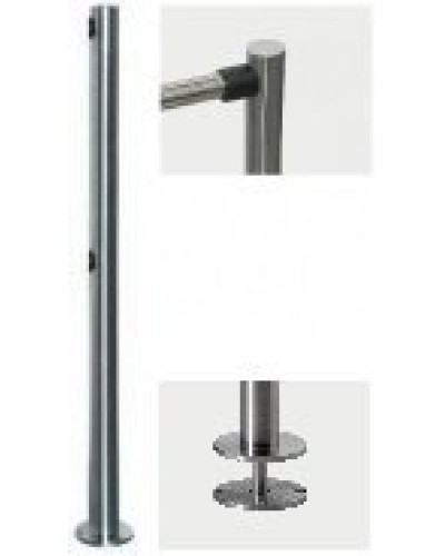 PERCo-BH02 2-30. Быстросъемная односторонняя стойка. PERCo в Барнауле