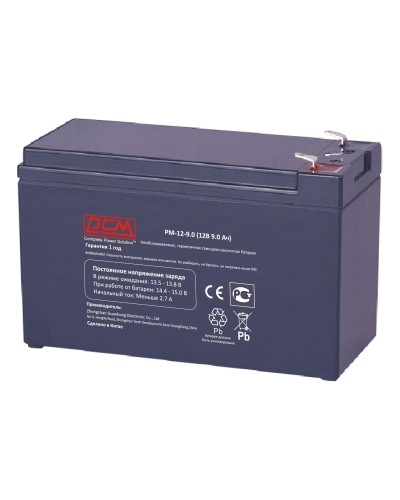 PM-12-9.0. Аккумулятор герметичный свинцово-кислотный. POWERCOM в Барнауле