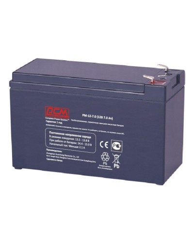 PM-12-7.0. Аккумулятор герметичный свинцово-кислотный. POWERCOM в Барнауле