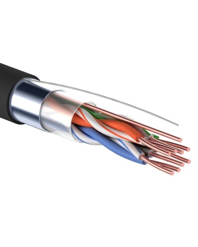 F/UTP 4PR 24AWG, CAT5e. OUTDOOR, 305м. PROconnect (01-0154). Кабель «витая пара» (LAN) для структурированных систем связи. PROCONNECT в Барнауле