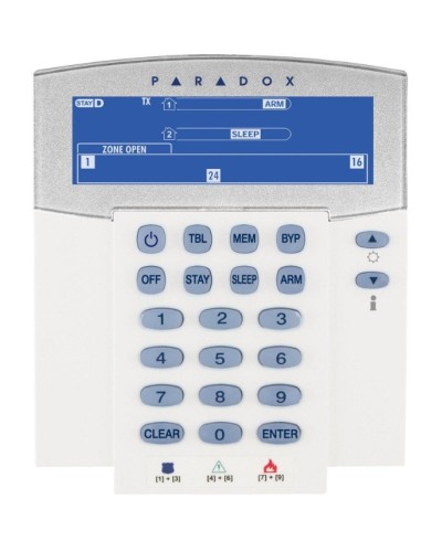 K38, 868 МГц. Беспроводная клавиатура. Paradox в Барнауле