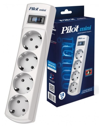 Pilot mini 10м. Сетевой фильтр. Pilot в Барнауле