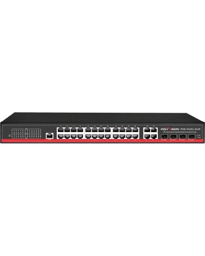 PND-M24G-4G4F. Коммутатор управляемый оптический 28 портовый. Polyvision в Барнауле