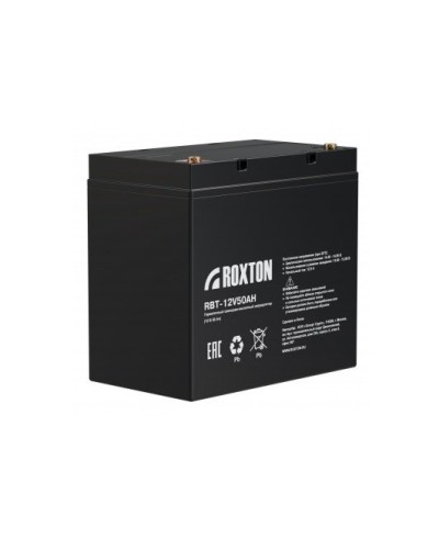 RBT-12V50AH. Аккумулятор герметичный свинцово-кислотный. ROXTON в Барнауле