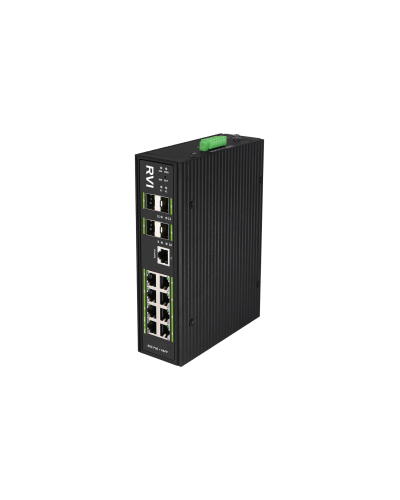 RVi-1NSIM8GP-4S. Коммутатор с питанием по PoE. RVi в Барнауле