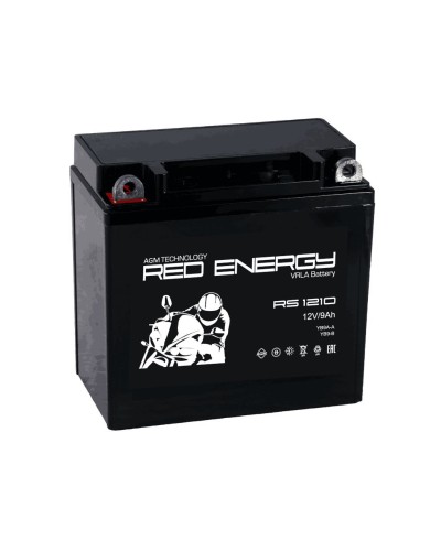 Red Energy RS 1210. Аккумулятор герметичный свинцово-кислотный стартерный. Red Energy в Барнауле