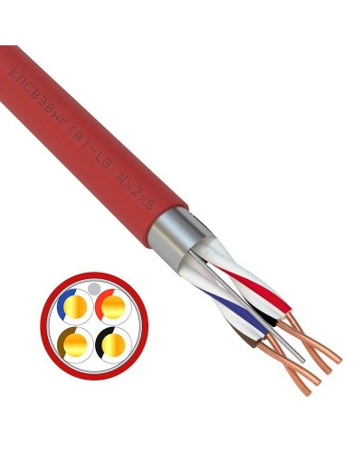 КПСВЭВнг(А)-LS 2х2х1,0 (01-4867-1)(REXANT). Кабель для систем пожарной и охранной сигнализации. Rexant в Барнауле