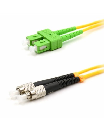 Патч-корд оптический переходной (SM), 9/125 (OS2), SC/APC-FC/UPC, (Duplex), PVC, 5м REXANT (50-2857-1): Патч-корд оптический в Барнауле