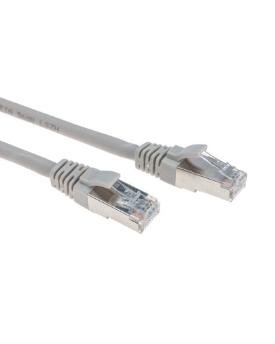 Патч-корд S/FTP CAT 6A (10G), RJ45-RJ45, 28AWG, LSZH, серый, 3м REXANT (02-0390-3). Патч-корд медный. Rexant в Барнауле