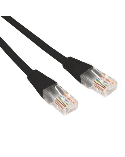 Патч-корд U/UTP CAT 6, RJ45-RJ45, 26AWG, LSZH, черный, 1.5м REXANT (02-0292-105). Патч-корд UTP. Rexant в Барнауле