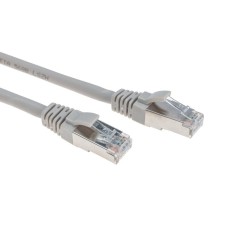 Патч-корд S/FTP CAT 6A (10G), RJ45-RJ45, 28AWG, LSZH, серый, 0.5м REXANT (02-0390-05). Патч-корд медный. Rexant
