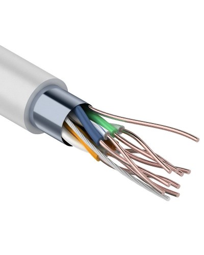 F/UTP, CAT 6, ZH нг(А)-HF, 4PR, 23AWG, INDOOR, SOLID, серый, 305м, REXANT (01-0167). Кабель «витая пара» (LAN) для структурированных систем связи. Rexant в Барнауле