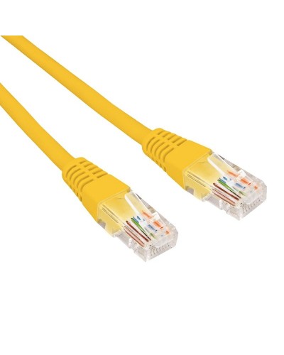 Патч-корд U/UTP CAT 6, RJ45-RJ45, 26AWG, LSZH, желтый, 1.5м REXANT (02-0295-105). Патч-корд UTP. Rexant в Барнауле
