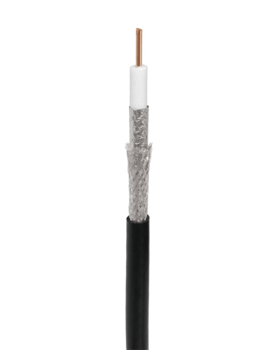 RG-11U, 75 Ом, CCS/Al/Al, 83%, 305 м, черный OUTDOOR (01-3011). Кабель коаксиальный радиочастотный. Rexant в Барнауле