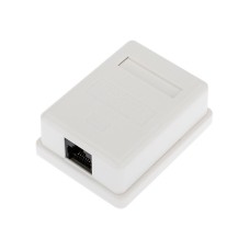 Розетка компьютерная внешняя 1-порт, UTP RJ-45 (8P8C), CAT 5e REXANT (03-0121): Розетка RJ-45