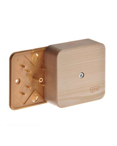 Коробка TYCO ОП 79х79х32мм IP40 сосна (65004-27М). Коробка распределительная. RuVinil в Барнауле