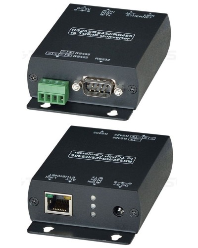 RS007. Преобразователь интерфейса RS485/RS422/RS232 в Ethernet. SC&T в Барнауле