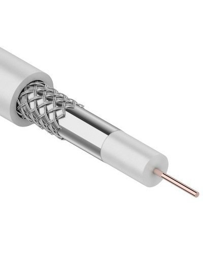 RG-6, CCS 1,02(18%) Al 48х0,12 In PVC. Кабель коаксиальный омедненный. SUPRLAN в Барнауле