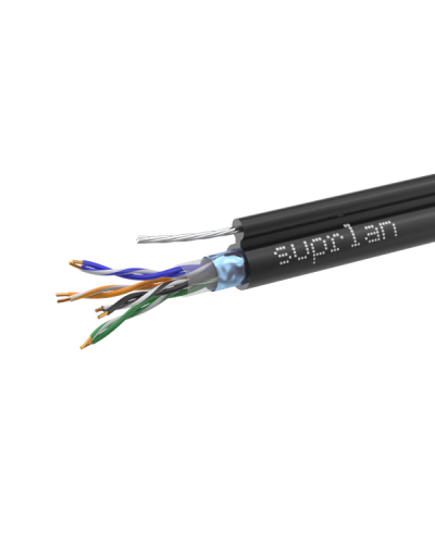 FTP Cat.5e 4x2xAWG24 Cu PE Outdoor T-FG8 (трос) Median (01-1035-1). Кабель «витая пара» (LAN) для структурированных систем связи. SUPRLAN в Барнауле