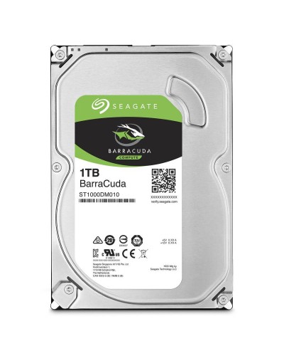 HDD 1000 GB (1 TB) SATA-III Barracuda (ST1000DM010). Жесткий диск (HDD) для видеонаблюдения. Seagate в Барнауле