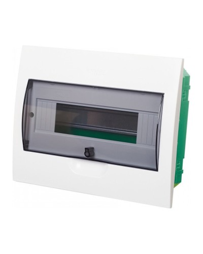 City9 Box 12 модулей встраиваемый с прозрачной дверцей (EZ9E112S2FRU). Щиток модульный. Systeme Electric в Барнауле