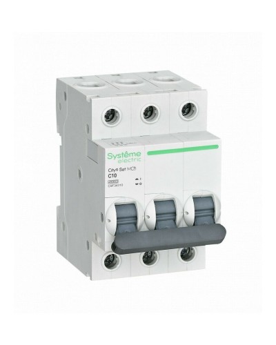 City9 Set 3P 10А 4.5kA С (C9F34310). Автоматический выключатель. Systeme Electric в Барнауле