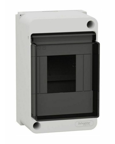 City9 Box 4 модуля навесной с прозрачной дверцей (EZ9EAB104). Щиток модульный. Systeme Electric в Барнауле