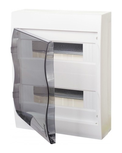 City9 Box 24 модулей навесной с прозрачной дверцей (EZ9E212S2SRU). Щиток модульный. Systeme Electric в Барнауле