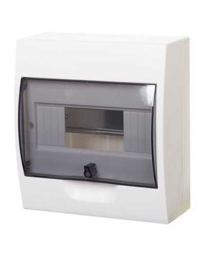 City9 Box 8 модулей навесной с прозрачной дверцей (EZ9E108S2SRU). Щиток модульный. Systeme Electric в Барнауле