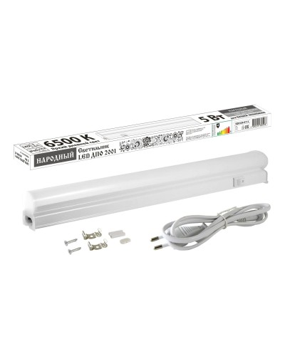 ДПО 2001 5 Вт, 6500К, IP40 (SQ0329-0112). Светильник LED. TDM ЕLECTRIC в Барнауле