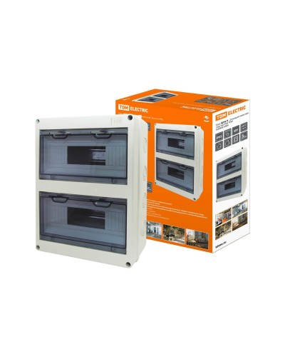 ЩРН-П-24 модулей навесной пластик IP65 (SQ0908-0006). Бокс. TDM ЕLECTRIC в Барнауле