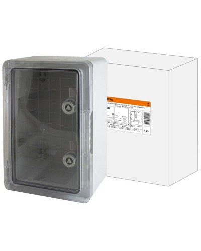 ЩМП-0-5, прозрачная крышка ABS, IP65, 500x400x240. Бокс пластиковый антивандальный. TDM ЕLECTRIC в Барнауле