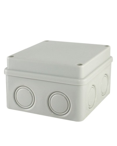 Коробка ОП 110х110х70мм, крышка на винтах, IP55, 8вх., без гермовводов (SQ1401-0814). Распаячная коробка. TDM ЕLECTRIC в Барнауле