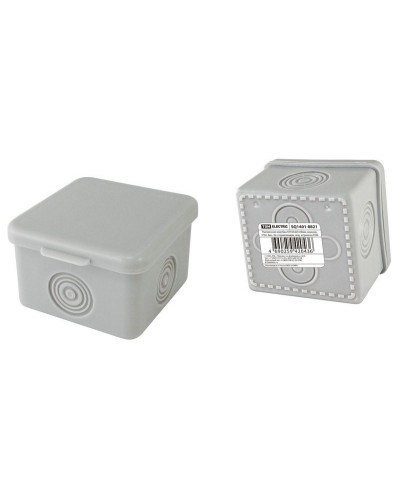 Коробка ОП 65х65х50мм, крышка, IP54, 4вх., без гермовводов (SQ1401-0821). Распаячная коробка. TDM ЕLECTRIC в Барнауле