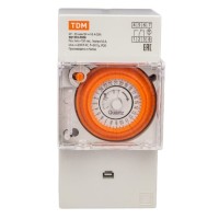 АР-30мин/24ч-16А-DIN (3 модуля) TDM (SQ1503-0006). Аналоговое суточное реле. TDM ЕLECTRIC
