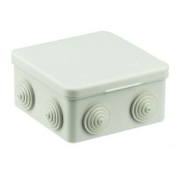 Коробка ОП 80х80х50мм, крышка, IP54, 7вх. (SQ1401-0112). Распаячная коробка. TDM ЕLECTRIC