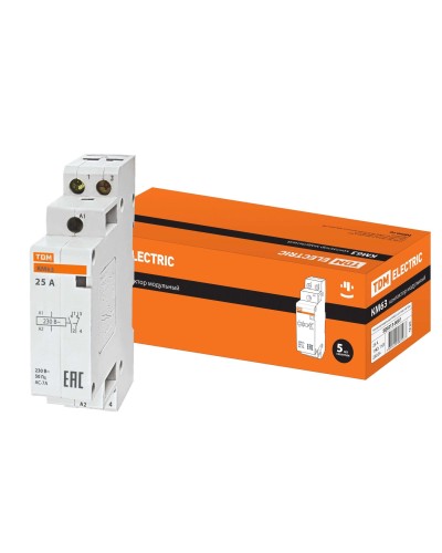 КМ 63/2-25 1НО;1НЗ (SQ0213-0007). Контактор модульный. TDM ЕLECTRIC в Барнауле