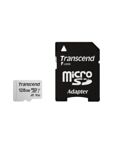 TS128GUSD300S-A. Карта памяти microSDXC, 128 ГБ, Class 10. TRANSCEND в Барнауле
