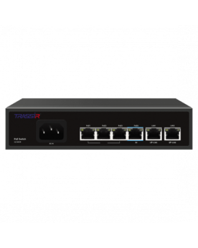 TR-NS1206-65-4PoE. Коммутатор с PoE. Trassir в Барнауле