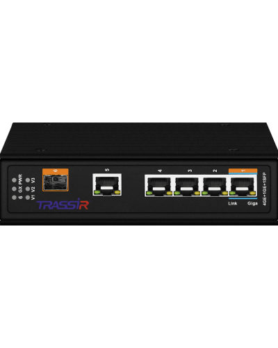 TR-NS15061S-150-4POE. Коммутатор с PoE. Trassir в Барнауле