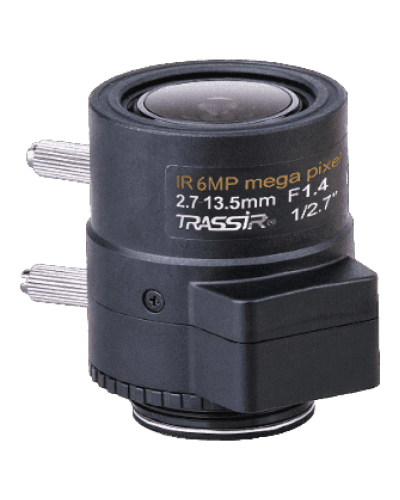 TR-L6M2.7D2.7-13.5IR. Объектив мегапиксельный с автоматической диафрагмой (АРД). Trassir в Барнауле