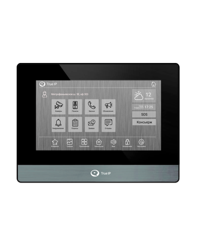 TI-4107AB. Монитор IP-видеодомофона цветной. True-IP в Барнауле