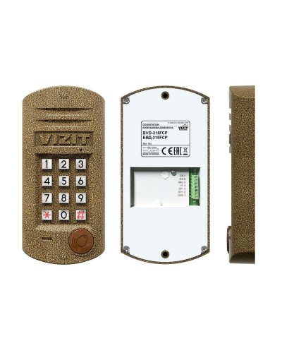 БВД-315FCP. Блок вызова домофона. VIZIT в Барнауле