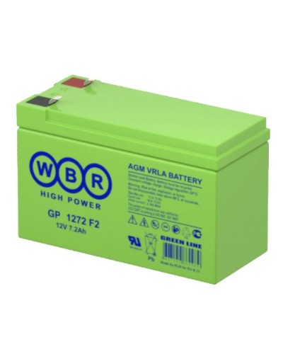 WBR GP1272 F2 (12V28W). Аккумулятор герметичный свинцово-кислотный. WBR в Барнауле